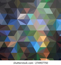 Retro pattern of geometric shapes. Colorful mosaic banner. Hipster Vector background retro  with place for your text.  Vintage. Backdrop . 
