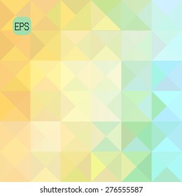 Retro pattern of geometric shapes. Colorful mosaic banner. Hipster Vector background retro  with place for your text.  Vintage. Backdrop . 