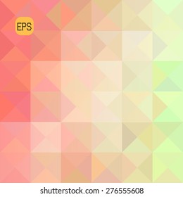 Retro pattern of geometric shapes. Colorful mosaic banner. Hipster Vector background retro  with place for your text.  Vintage. Backdrop . 