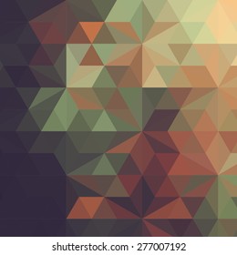 Retro pattern of geometric shapes. Colorful mosaic banner. Hipster Vector background retro  with place for your text.  Vintage. Backdrop . 