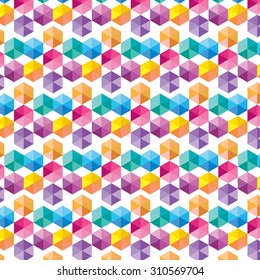 Retro pattern of geometric shapes. Colorful mosaic banner. Geometric hipster retro background with place for your text. Retro triangle background