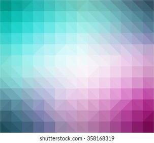 Retro pattern of geometric shapes. Colorful mosaic banner. Geometric Retro triangle background