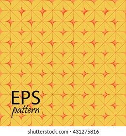 Retro pattern of geometric shapes. Colorful mosaic banner. Geometric hipster retro background with place for your text. Retro triangle background