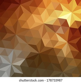 Retro pattern of geometric shapes. Colorful-mosaic. Retro triangle background