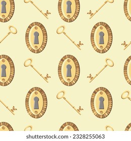 Retro pattern, great design for any purposes. Vintage template for wallpaper design. Seamless backdrop. Textile print pattern.