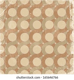 Retro pattern with scratches. Eps10 vector seamless background.