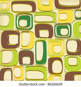 Retro pattern vector