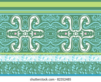 Retro Pattern Vector Set
