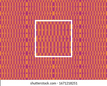 Retro pattern in yellow and purple inspired by mosaic, tiles, and rug patterns from the 70s and 60s. Individual tile can be placed and mirrored one next to the other to create a perfect mosaic.