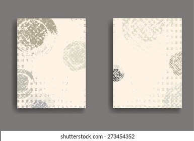 Retro Patterns for Placards, Posters, Flyers and Banner Designs. Made in Vector. 