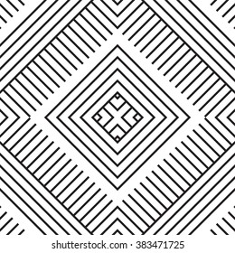 Retro Pattern.Striped background.Repeating colorful wallpaper.Vintage seamless lines.Vector illustration.Geometric textured surface for your design.