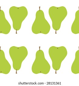Retro pear seamless
