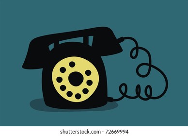 retro phone