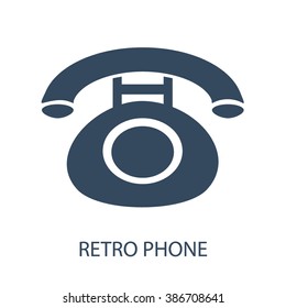 Retro-Telefonsymbol
