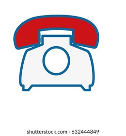 retro phone icon