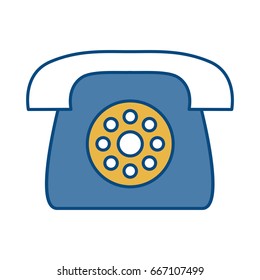 retro phone icon