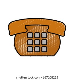 retro phone icon