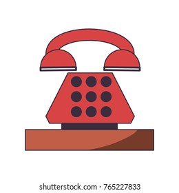 retro phone icon