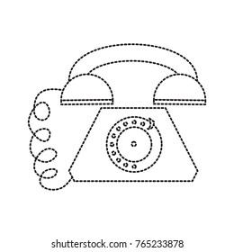 retro phone icon