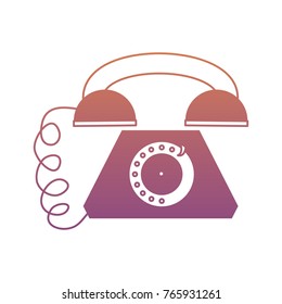 retro phone icon