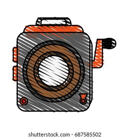 retro photo camera icon