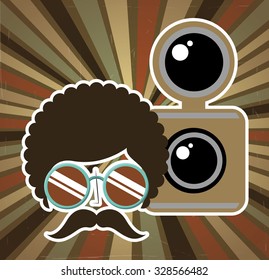 retro photo design, vector illustration eps10 graphic 