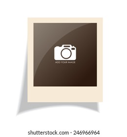 Retro photo frame