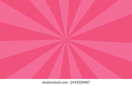 fondo abstracto rosa retro con rayos