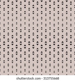 Retro pink and clack seamless vector pattern