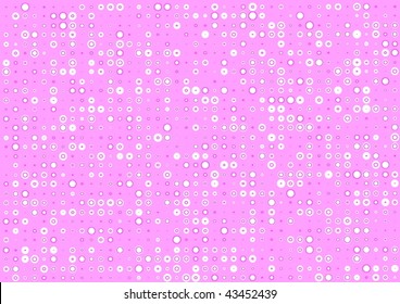 Retro pink dot pattern