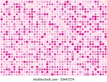 Retro pink doted texture