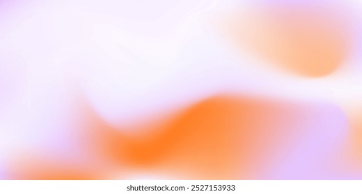 Fundo de gradiente laranja rosa retrô, textura y2k abstrata. Padrão de gradação de onda vetorial