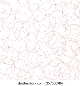 Retro pink seamless circle background 