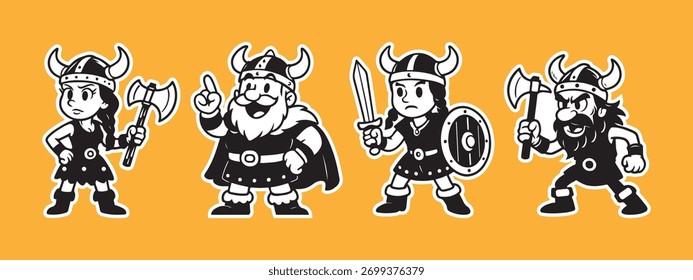 Retro pirate character. suitable for weather apps, summer ads, or educational designs. Vector illustration