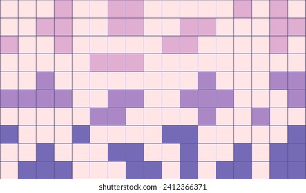 retro pixel art background in purple tones