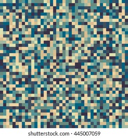 Retro Pixel Art Template Background