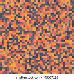 Retro Pixel Art Template Background