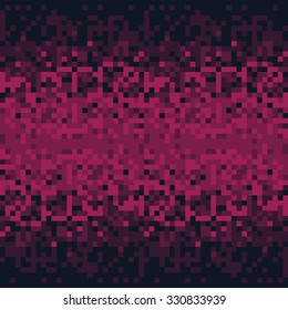 Retro Pixel art vector background