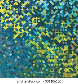 Retro pixel art vector background