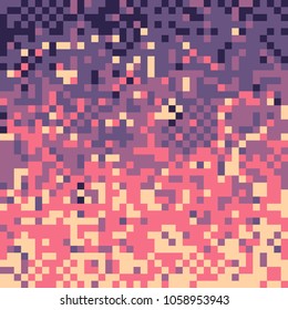 Retro Pixel Pattern