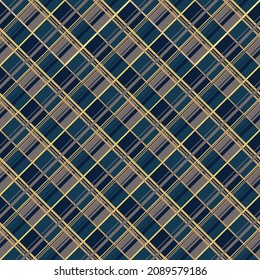 Retro Plaid Pattern Design Used to Destroy Shirts Used to Decorate the Exterior and Interior or as a Background.