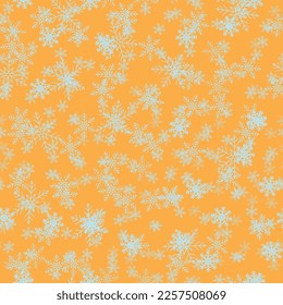 Retro Polka Background. Bright Vector Dot. Yellow Seamless Dot. Geometric Yellow Falling. Abstract Fashion Fun Christmas. White Birthday Dot. Flying Frame Spot Falling Cute Circle. Random Snow Flake.