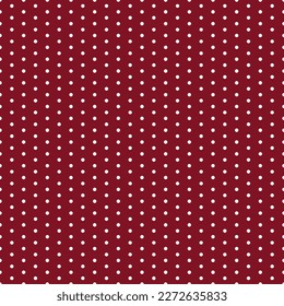 Retro Polka Dots Seamless Pattern - Cute polka dot repeating pattern design