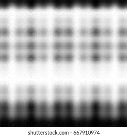 Retro Pop Art Halftone Background, White Dots on Black Background, Vector Illustration 