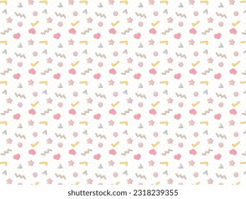 retro pop fancy background material