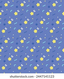 Retro pop patterns, Colorful Cute, pattern, background, Digital Paper, wallpaper, Vector