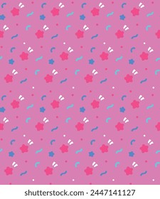 Retro-Pop-Muster, Colourful Cute, Muster, Hintergrund, Digitalpapier, Bildschirmhintergrund, Vektorgrafik