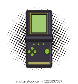 retro portable videogame console