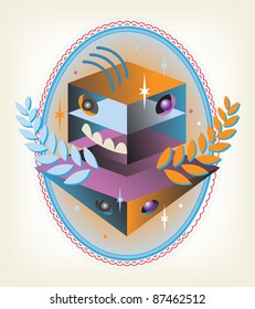 Retro portrait of my robot uncle