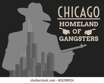 Retro Poster Chicago
